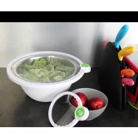   Genius Ideas Frissen tartó fedél dátum szabályozóval (4 darab)