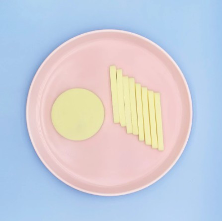 Eldobható kozmetikai szivacs, tömörített arclemosó szivacs (12 db)