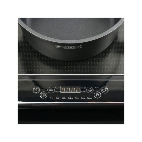 Royalty Line EIP-2000 Indukciós főzőlap, Hordozható, 2000W, Fekete színben
