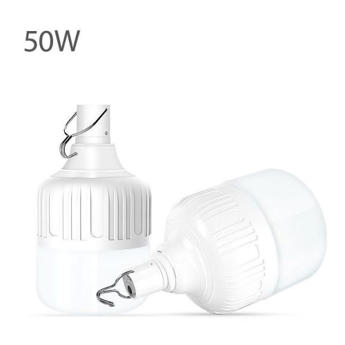 Hordozható, felfüggeszthető, akkumulátoros LED lámpa USB csatlakozóval