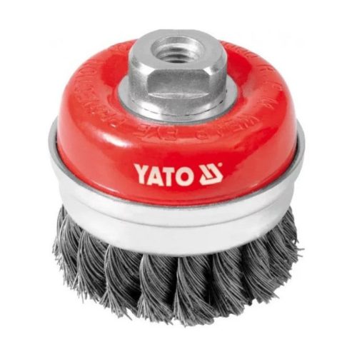 Yato fazékkefe 75mm M14 sodrott