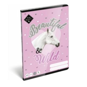   Lizzy Card mintás tűzött A5 vonalas füzet 3. osztályosoknak