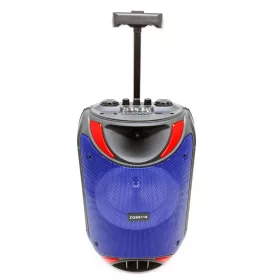   Hordozható Bluetooth hangszóró, távirányítóval, mikrofonnal, 3000mAh, 15W, 8