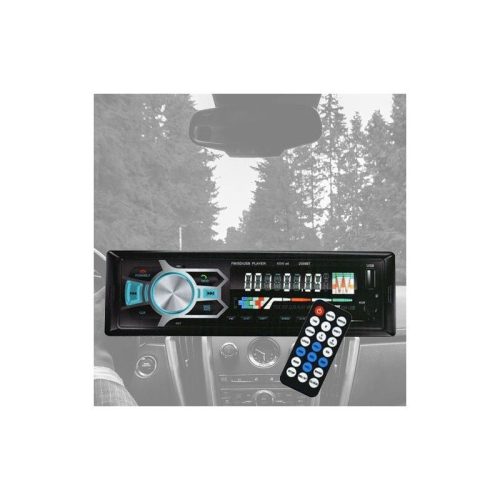 Bluetooth autórádió fejegység AUX, USB port, microSD kártyahely, 4x65W