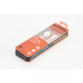 Daewoo microUSB kábel, 1 méter, fehér