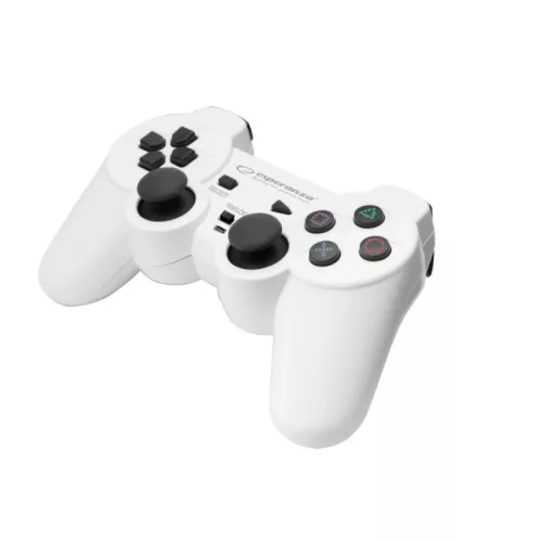 Esperanza Játékvezérlő PS2/PS3/PC USB Consair Fehér/Fekete