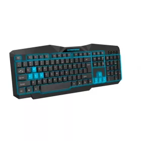   Esperanza vezetékes Gaming USB világító billentyűzet kék