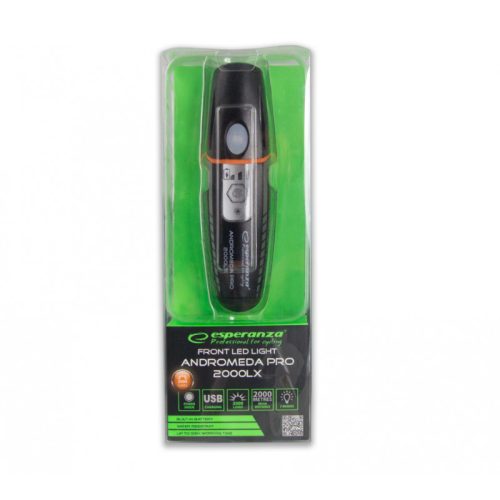 Esperanza Andromeda professzionális kerékpár első LED lámpa 