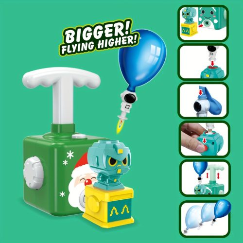 Autós lufifelfújó verseny játék