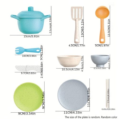 Műanyag játék Teáskészlet