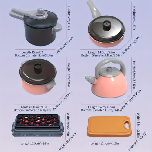 Játékkonyha Készlet Fényekkel & Hangokkal