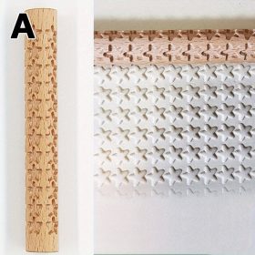   Karácsonyi mintás sodrófa - tökéletes pizzához, pitékhez, süteményhez, galuskához, tésztához és sok máshoz