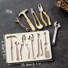   Steam Punk csokoládéforma - 3D kalapácsok, fogók, csapok és egyebek