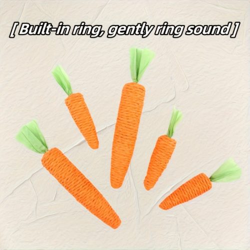 Sárgarépa alakú rágó játék macskáknak