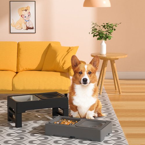 2 az 1-ben emelt kisállat etető