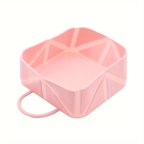 Szilikon Összecsukható Ételtál, Víztál Pánttal