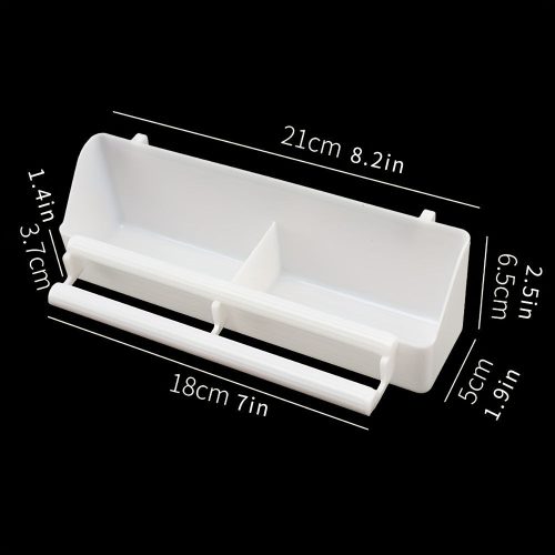 Tartós függő papagájetető és itató