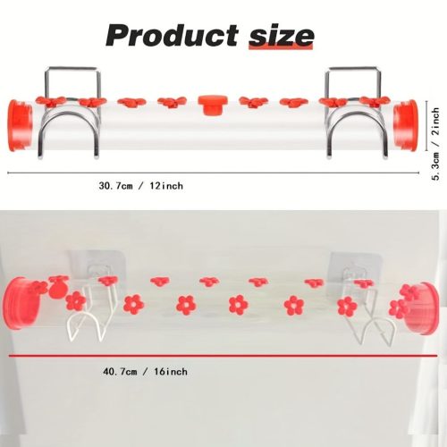 Ablakra helyezhető tapadókorongos etetőcső