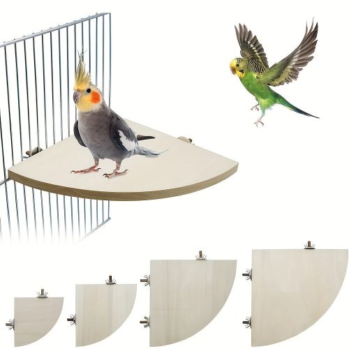 Stabil és biztonságos madár állvány – Könnyen felszerelhető sarokállvány