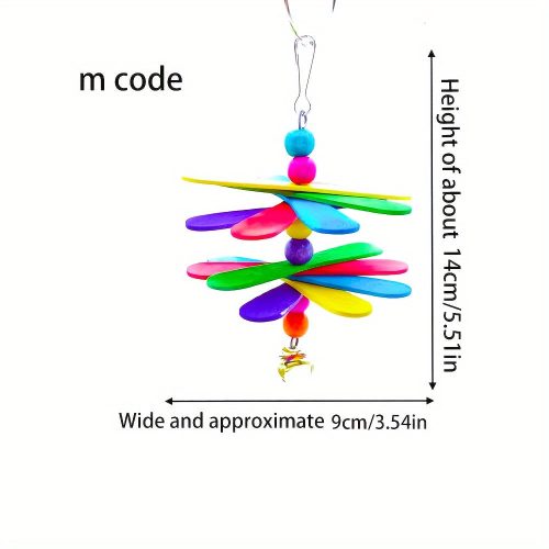 Színes Fa Papagáj Rágójáték