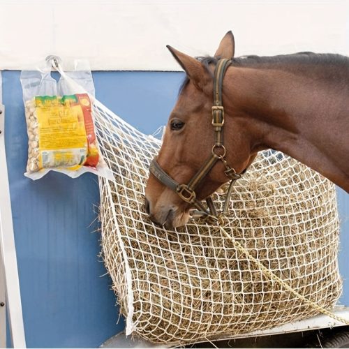 Tartós Függő Széna Hálózsák Lovaknak