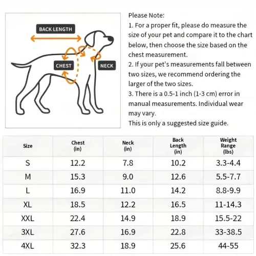 Fényvisszaverő, vízálló kutyaruha