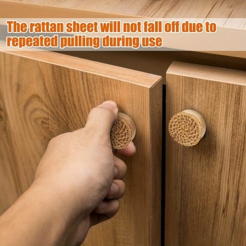 4db Retro Szőtt Komód Gomb nyitó gomb