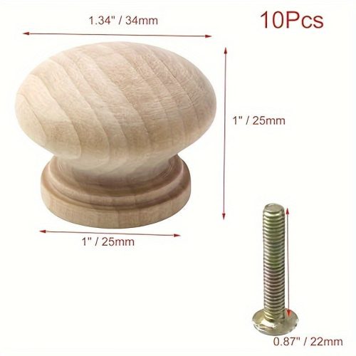 10db Polírozott Fa Fiókhúzó