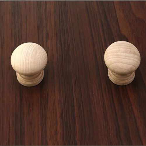 10db Polírozott Fa Fiókhúzó