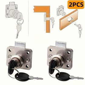 2db Fém Fiókzárak Kulcsokkal