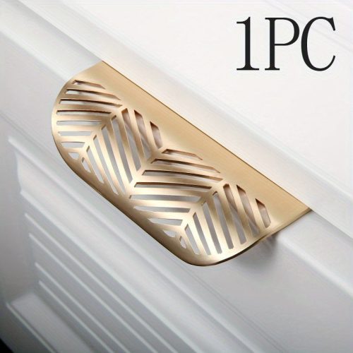 Modern Levél Kinézetű Láthatatlan Szekrényhúz