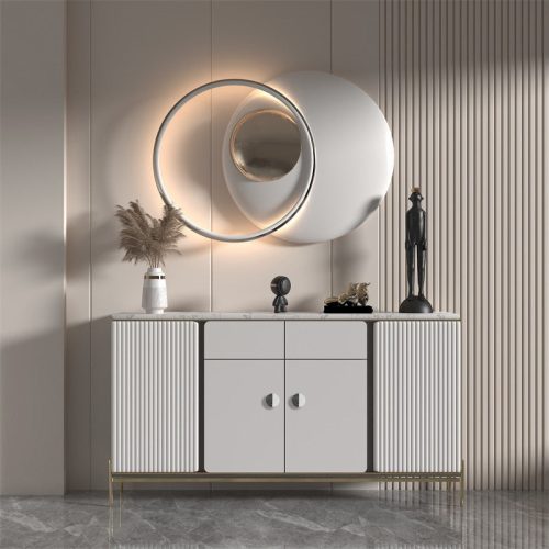 2db Modern Minimalista Hengeres Szekrény és Gardrób Ajtókilincs