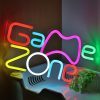 Game Zone LED Neon Tábla