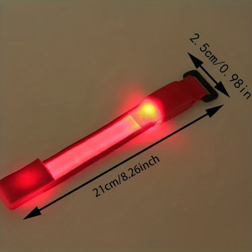 LED-es futó karszalag