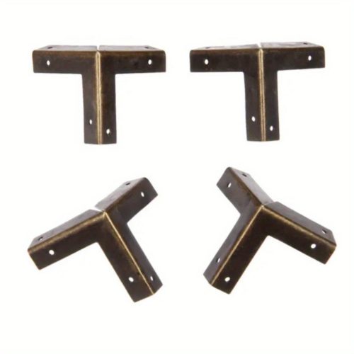 4db Antik Bronz Sarokvédő