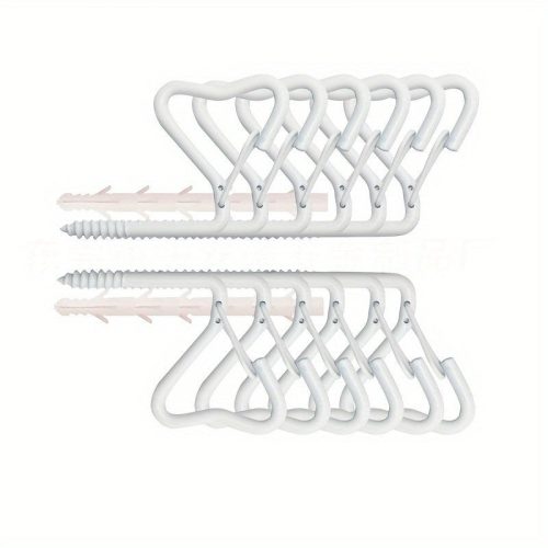 5db Szív Alakú Csavaros Akasztó