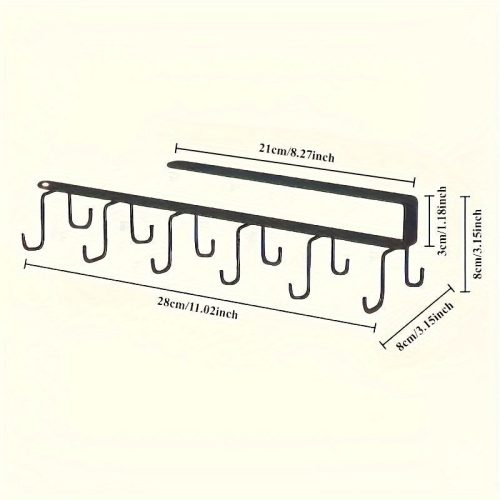 1 db Boho-Chic fém dupla soros ruhaakasztó kampók