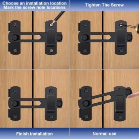 1 db Tolóajtó reteszcsavar