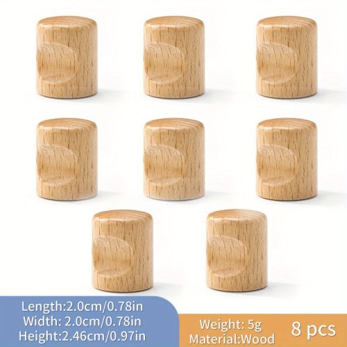 8db Fa Fogantyú, Modern Egyszerű Fogantyú Gardrób Ajtó Fiókszekrényhez Cipő Szekrény, Bútor Fogantyú