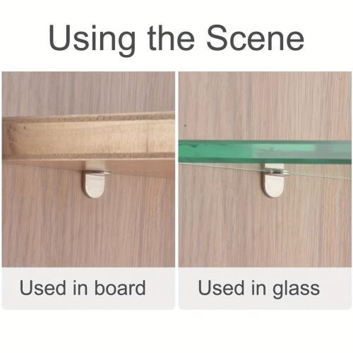 20 db cinkötvözetből készült támasztócsap, modern stílusú fém falra szerelhető polctartó