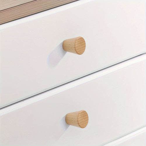 2db Fa Kerek Fiókhúzó