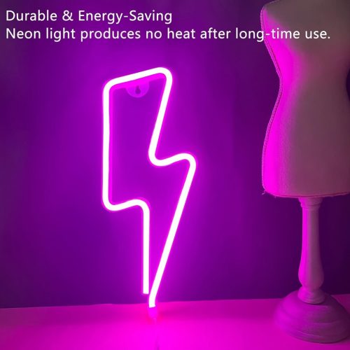 LED Villám fali dísz