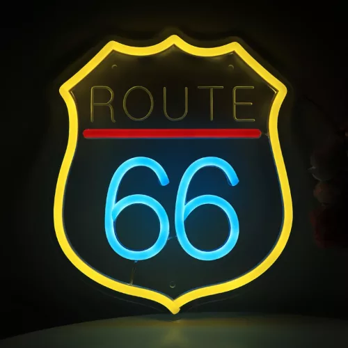 66-os út LED Neon