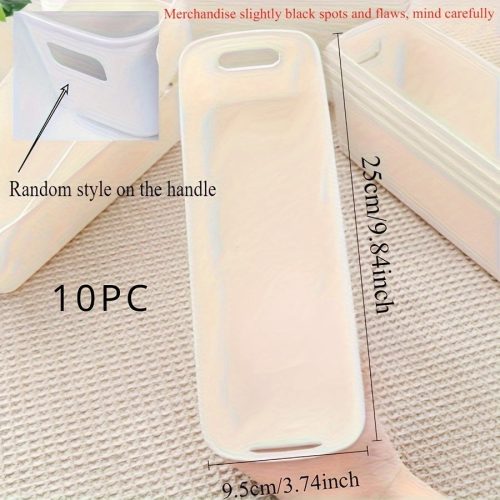 10 db-os műanyag tárolódoboz, multifunkcionális fehérnemű- és zokniszervező