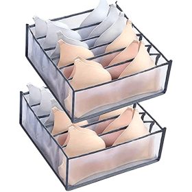  6-rekeszes melltartó és fehérnemű szervező - Összehajtható fiókelválasztó
