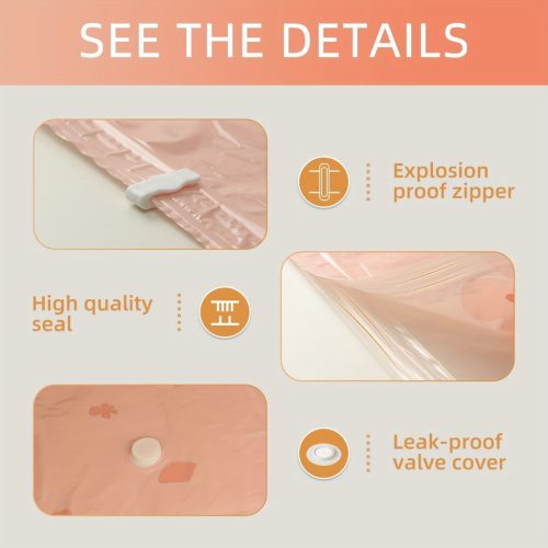 Vákuumos tömörítő zsák, helytakarékos zsák, paplan ruha poggyász tároló zsák