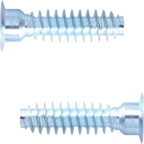 25 db M7x50 mm-es megerősített hatszögletes üregcsavarszeg, szénacél bútorösszekötő rögzítő