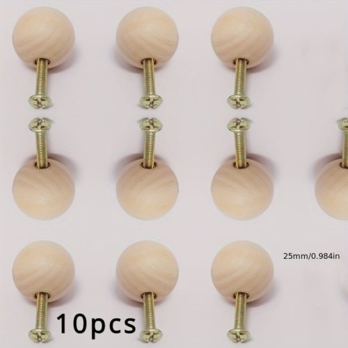 10db Fa Golyó Fiók Fogantyúk