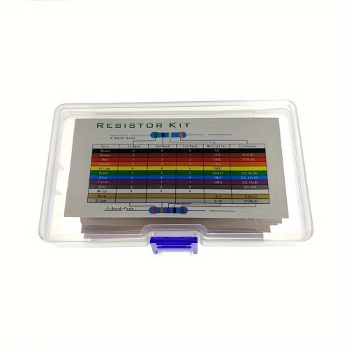 600 Darab 1/4W Fémrétegű Ellenállás Készlet
