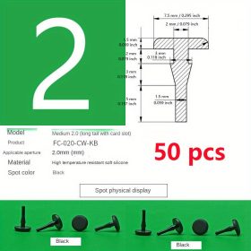   Magas hőmérsékletnek ellenálló kúpos gumi ütközésgátló dugófej